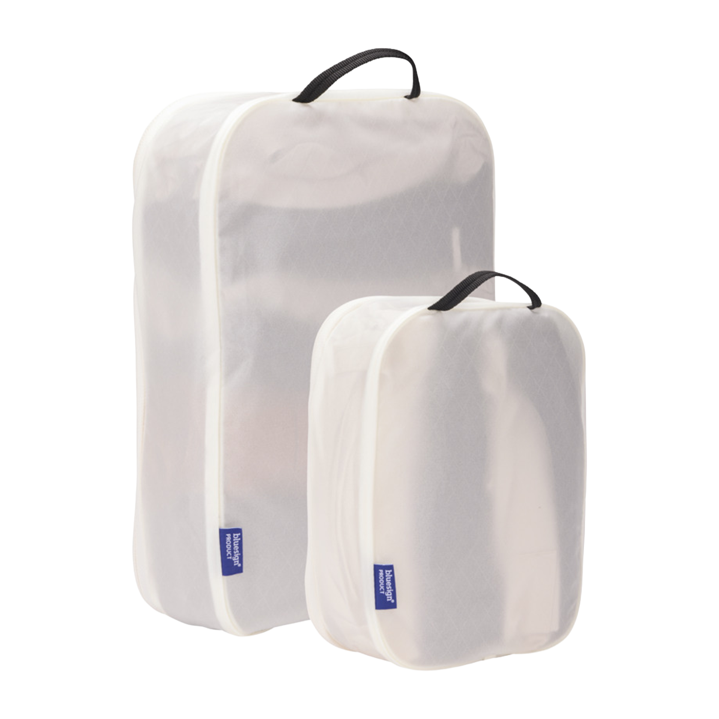 Recycled packing cube set