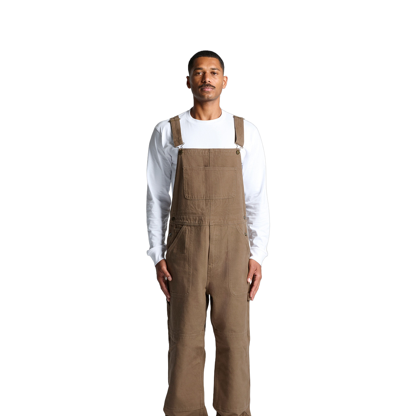 Canvas dungarees