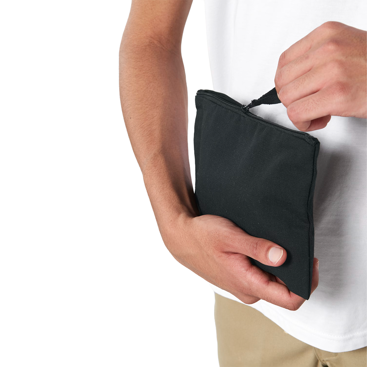 Canvas pencil case